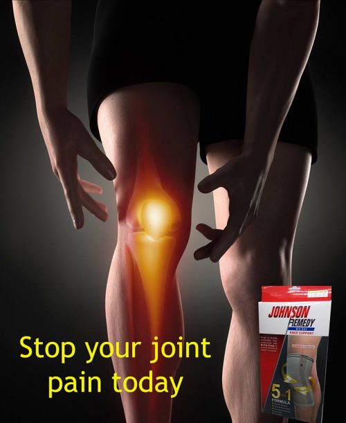 Johnson Remedy Knee Support (Bio-Ray) (s,m,l,xl,xxl)