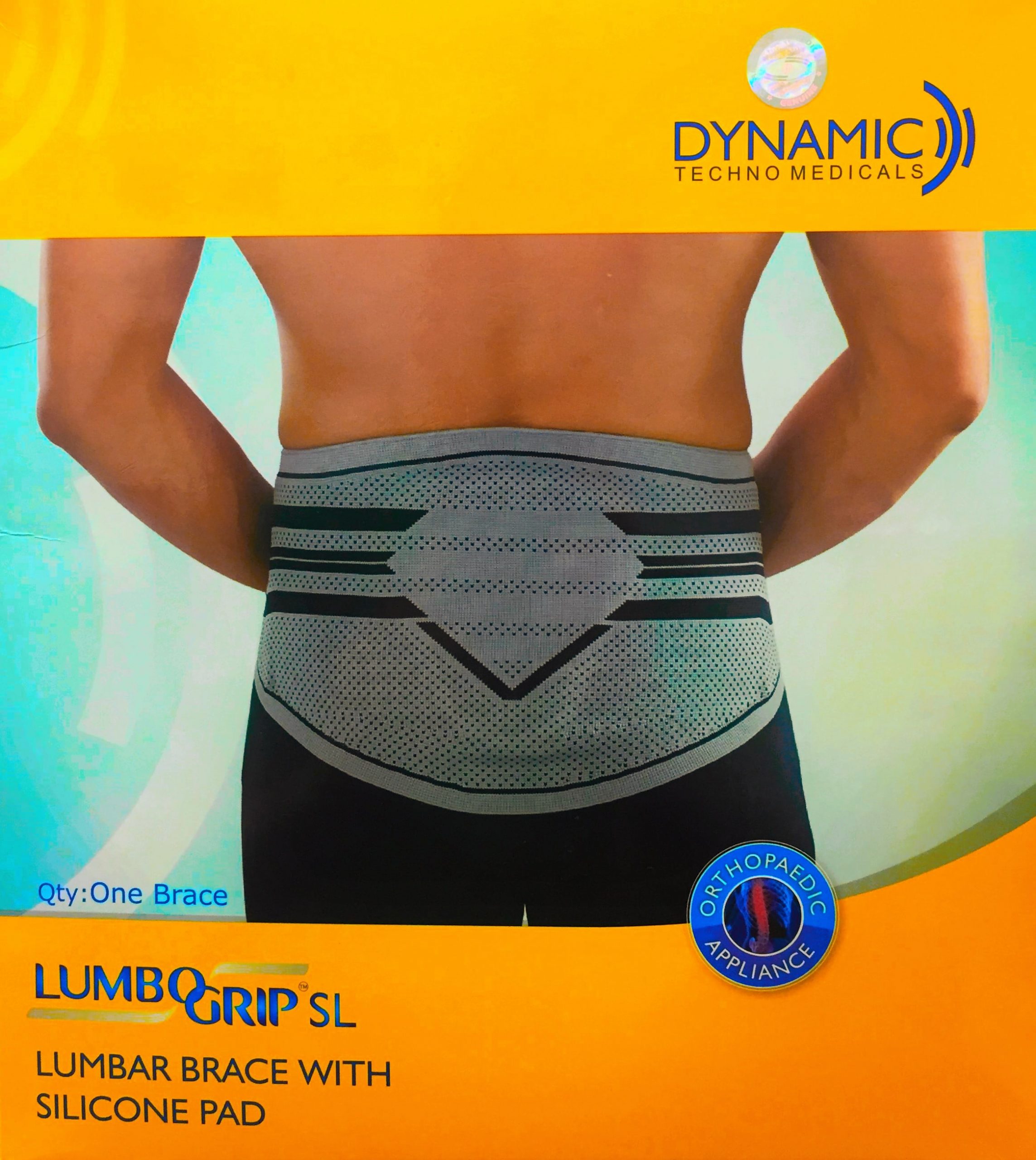 DYNA - LumboGrip SL with Silicone Pad
