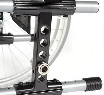 BasiX 2 Folding Wheelchair 16''/18''-RBB145/147 - Image 2