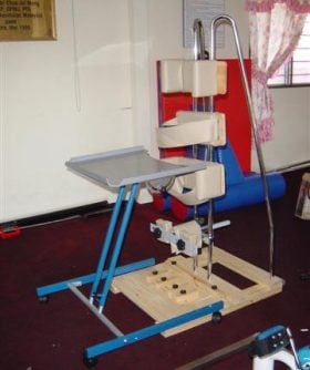 Adjustable Standing Frame with Table