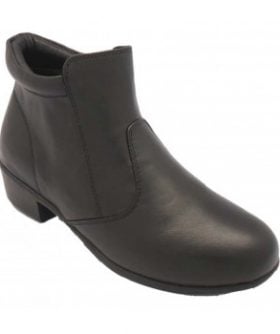 Footlink Leather Women-Black