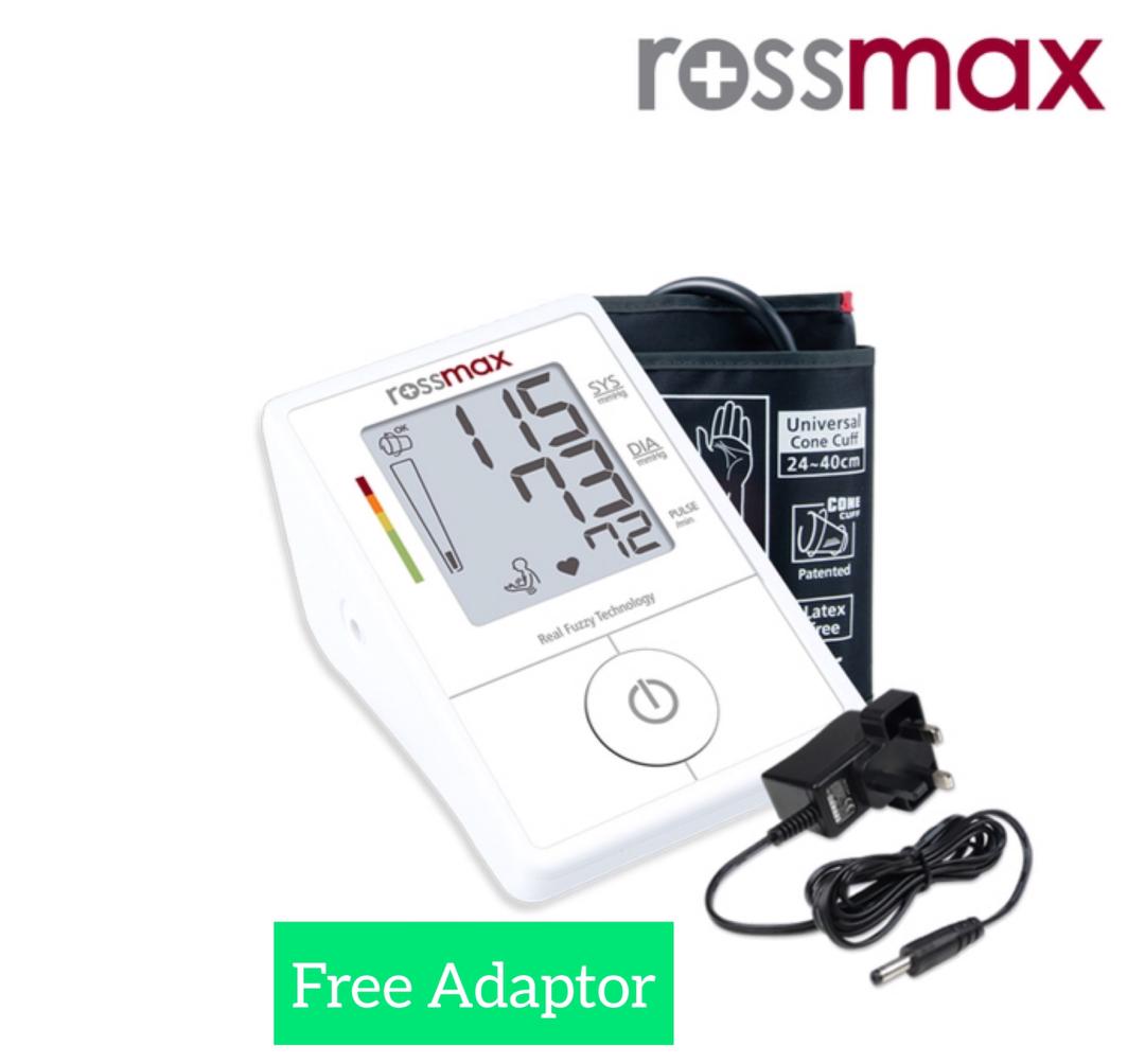 ROSSMAX BLOOD PRESSURE MONITOR X1 (FREE ADAPTER) - Image 2