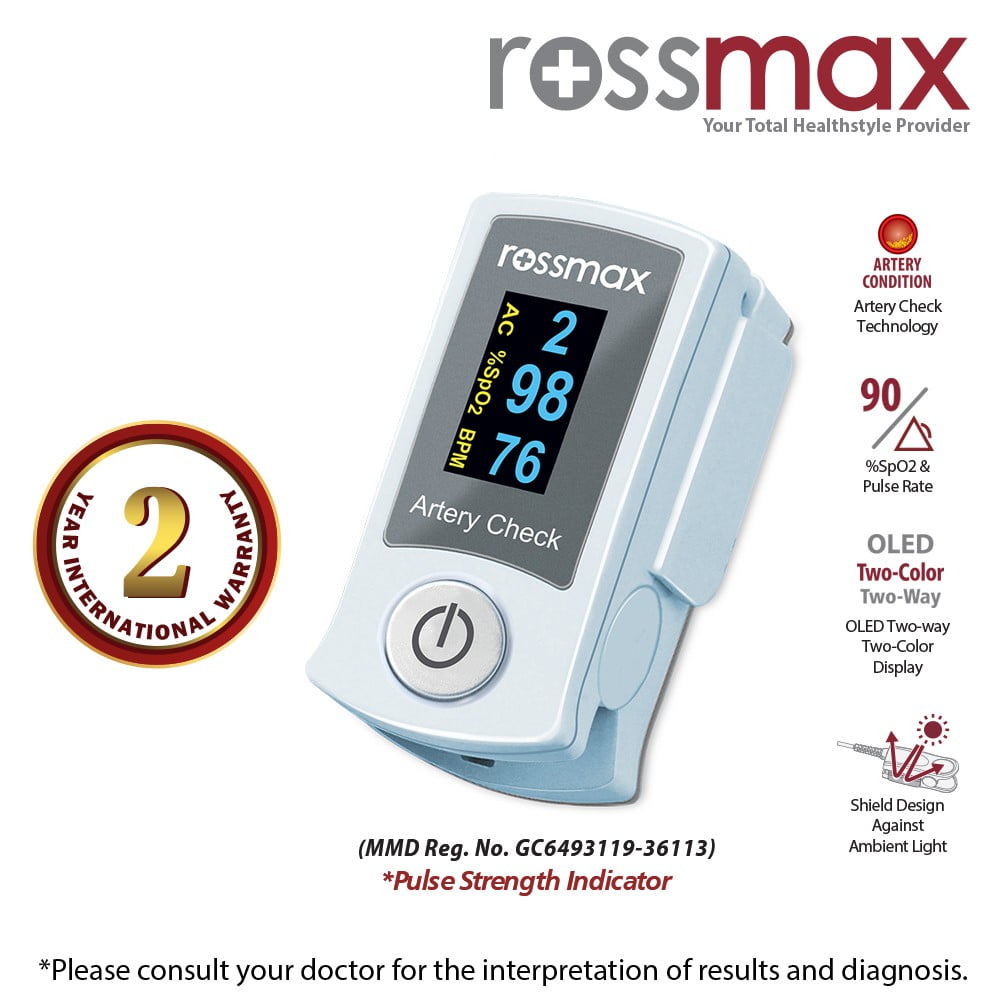 Rossmax Fingertip Pulse Oximeter SB200
