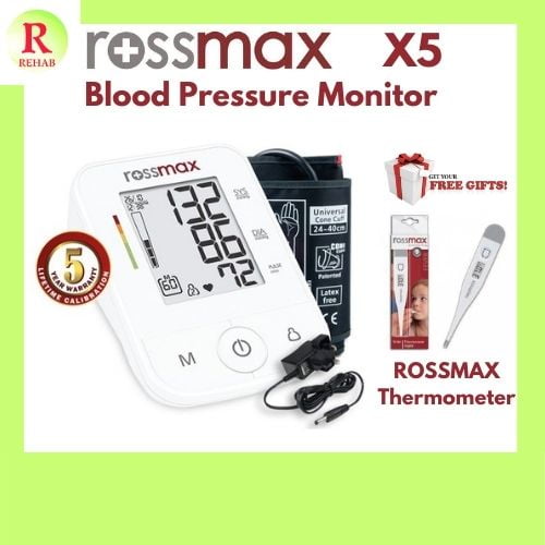 Rossmax Blood Pressure Monitor X5 RX-X5 Rossmax Blood Pressure Monitor X5 RX-X5
