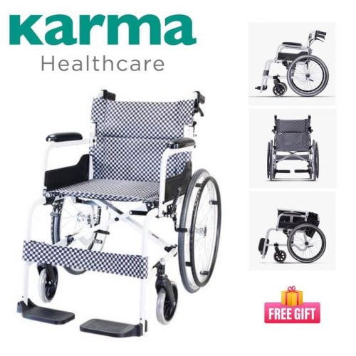 SOMA 105 Standard Wheelchair (SM-150.5) Economic Standard Aluminum Wheelchair