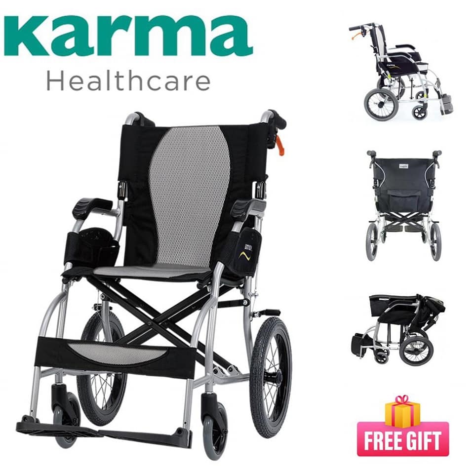 Karma Ergo Lite Push Chair Wheelchair (KM-2501)