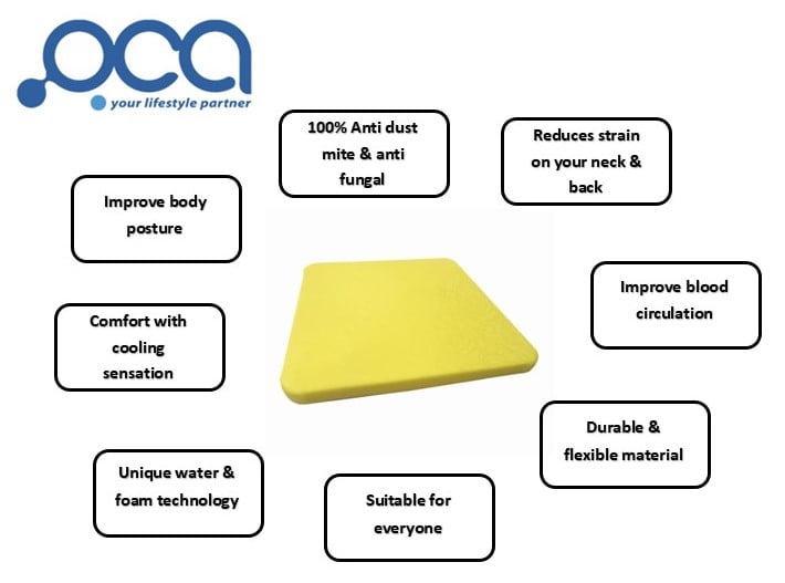 OCA Cooling Cushion Soft Cushion & Car cool - Image 2