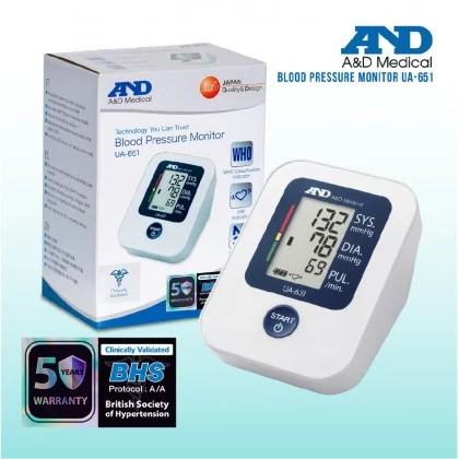 A&D Blood Pressure Monitor UA-651