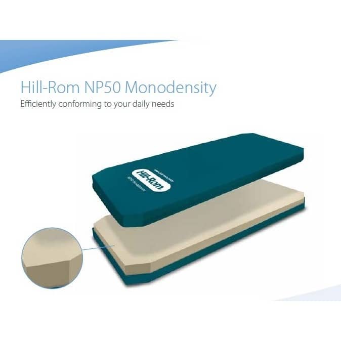 Hill-Rom NP50 Monodensity Hospital Bed Mattress