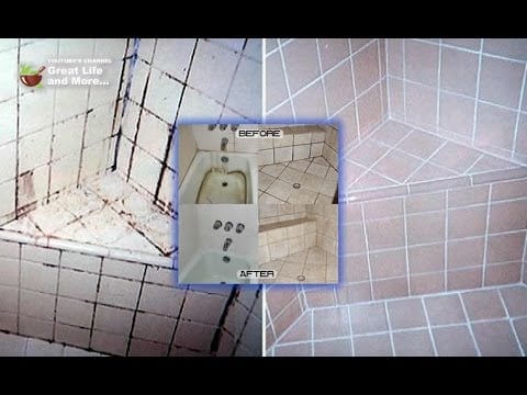 3 Ingredient Grout And Tiles Cleaner! Make Your Grout Look Like New! And Tips On How To Keep It Spot