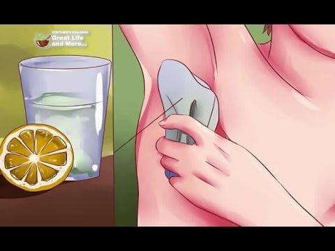 Aluminum In Deodorants Can Cause Breast Cancer – Use Lemon To Eliminate The Body Odor!