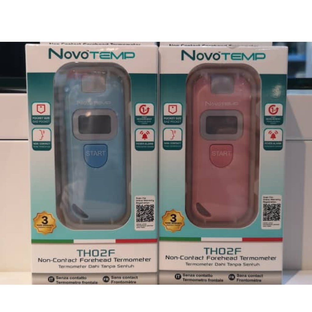 NOVOTEMP NON-CONTACT FOREHEAD THERMOMETER TH02F